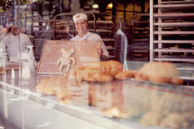 baker in a bakery 