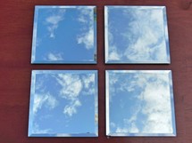 clouds in mirrors