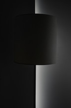 Minimalism Stylish Floor Lamp Against A White Wall
