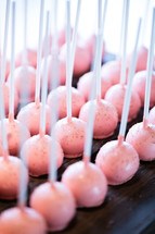 pink cake pops 