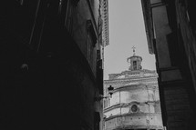 church and dome in Italy 
