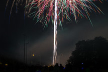 fireworks display on Independence day 