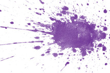 purple paint splat 