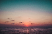 seascape at sunset