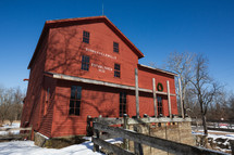 Old red mill.