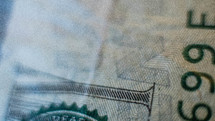 twenty dollar bill closeup 