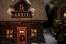 Christmas village house 