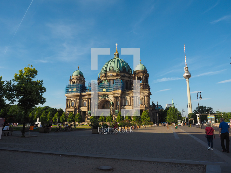 BERLIN, GERMANY - CIRCA JUNE 2019: Berliner Dom (Berlin Cathedral) church