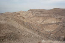 desert landscape of Jordan 