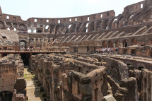 colosseum in Rome interior 