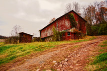 old red barn 