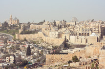 old city walls Jerusalem 