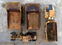 rusty toy cars 