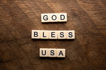 God bless the USA 