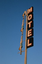 motel sign along route 66 