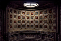 mantova church ceiling 