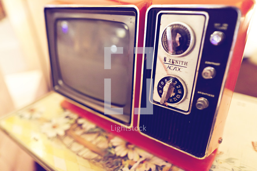 Vintage television 