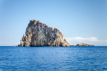 smaller island of the Lipari Island chain 