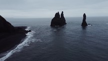 Black Sand Beach In Iceland