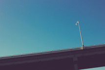 street light on a bridge 