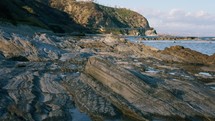 Rocks In The Mediterranean Sea Panoramic View