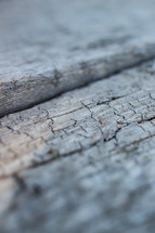 weathered and cracked wood boards 