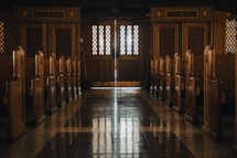 doors of a church 