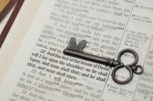 key over scripture