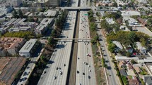 traffic on a freeway in Pasadena 