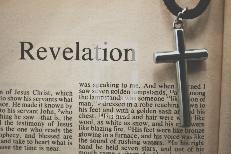 Revelation and a cross necklace 