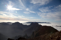 mountain range in Madeira