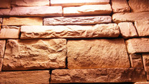 A prayer wall made of various sized stones where people can put their prayer requests in the cracks between each stone and have people pray for their healing or physical needs. I think of the prayer wall in Jerusalem and found a prayer wall like this in a local hospital chapel. 