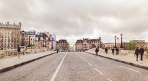 cobblestone streets of Paris 
