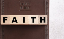 Holy Bible and word faith 