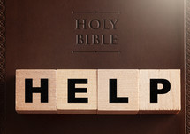 Holy Bible and word help 