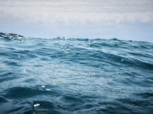 colorful detailed image of the ocean's surface