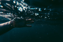 under water 