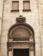 Stock Exchange entrance