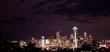 Seattle Skyline at night 