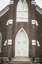 arched entrance to a church