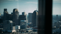 Skyscrapers and buildings in Dallas 