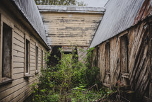 old abandoned farmhouse 