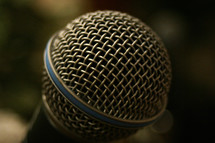 microphone closeup 