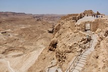 Masada Desert Fortress Israel 