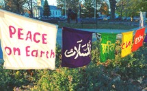 Peace on Earth banner 