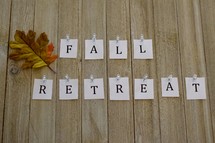 fall retreat 