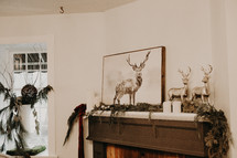 Christmas deer decorations 