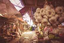 a street market in the Philippines