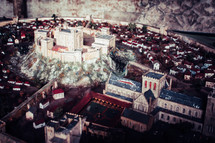 miniatures city model 