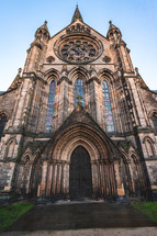 St. Mary's Cathedral at Edinburgh Scotland. January 1 2024